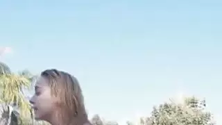 Drone perv fucks bickini chicks