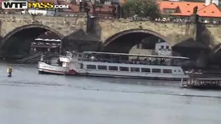 كاترينا س. مع BF لها السفر عبر أوروبا أوروبا