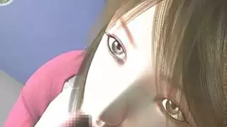 مفلس 3D هنتاي فاتنة يعطي الجنس عن طريق الفم
