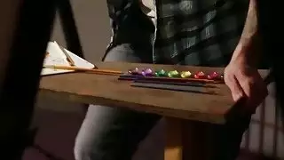 مغرية شقراء فاتنة ليزا رو مارس الجنس من الصعب