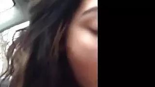 فتاة الساخنة يعطي رئيس في السيارة ويبتلع نائب الرئيس