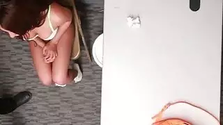 حصلت القبض على مثير في سن المراهقة shoplifter ثم حصلت مارس الجنس من الصعب