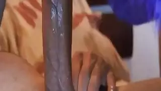 الزوج الألماني يصرخ في هذا القدر من المتعة مع زوجة سوداء الهواة الزلقة اللسان العمل