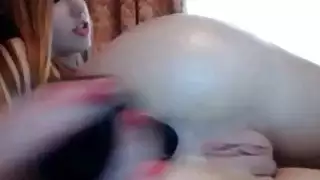 حار في سن المراهقة رطب الحمار اللعب