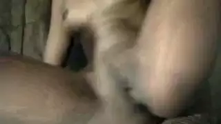 الشريط الجنس بين الأعراق محلية الصنع مع ضيق الأبنوس hoochie