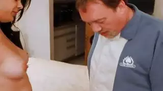 هوتي لاتينا وقحة زوجة الملاعين الديك الأبيض الكبير