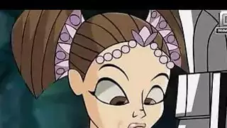 حرب النجوم الإباحية الغش Padme