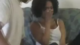 Bigtit خشب الأبنوس GF ضربات أسود سميك قضيب
