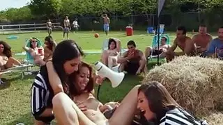 Mindblowing مجموعة الجنس مع فراخ كلية جميلة