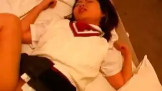 تلميذة الآسيوية الحصول على مارس الجنس في بلدها شعر بوش