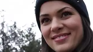 التقطت hottie خبطت ل pov النقدية