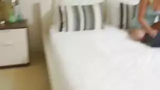 شقراء بيلي بروكس ركوب الدراج إخوانه بيغ دونغ