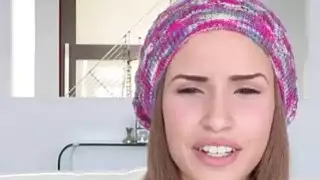 لطيف في سن المراهقة فتاة ناتاشا الأبيض facialized من قبل monstercock