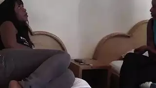 اثنين من الاطفال السود رائع في العمل مثليه الساخنة
