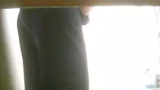 voyeuring لي pawg الجدة في الحمام